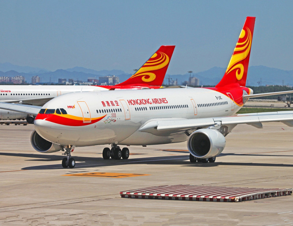 香港航空急件快递所承运航班